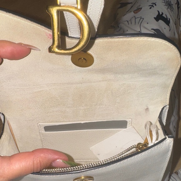 Christian Dior Elegant Cream Designer Women's Belt Bag - Picture 3 of 3